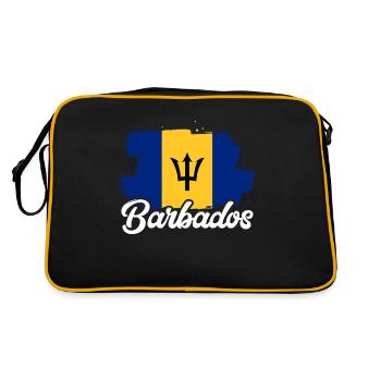 Barbade Caraïbes Bajan Holiday Gift - Sac Retro - noir/or - Dos