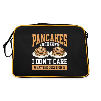 Crêpes Petit-déjeuner Gourmand - Sac Retro - noir/or - Dos