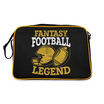 Fantasy Football Légende Commissaire Football FFL - Sac Retro - noir/or - Dos