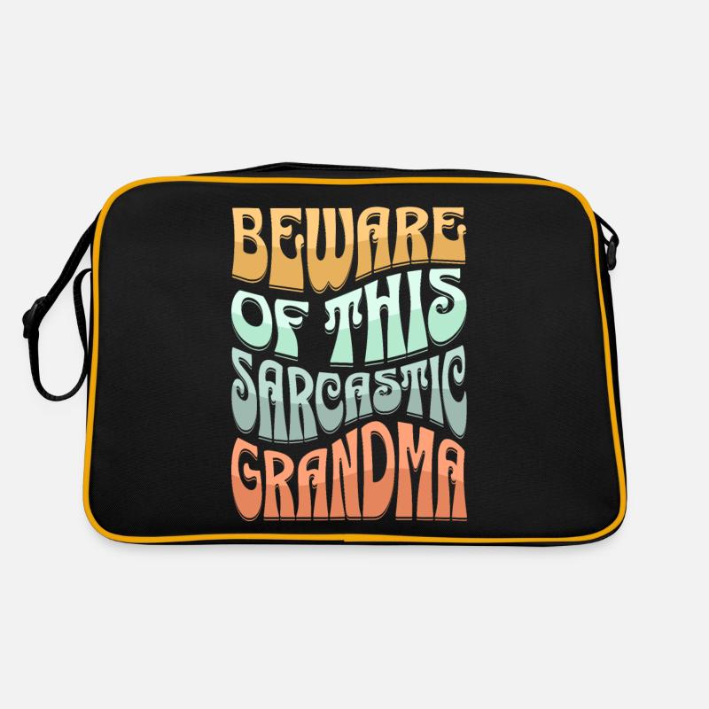 Sarcasme de grand-mère Sac Retro