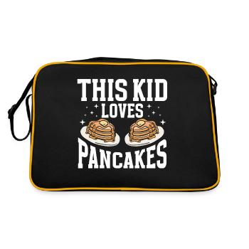 Crêpes Petit-déjeuner Gourmand - Sac Retro - noir/or - Dos