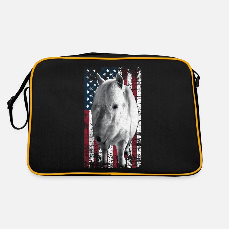 Cheval Islandais US Islander Sac Retro