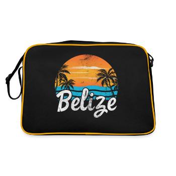 Belize - Sac Retro - noir/or - Dos