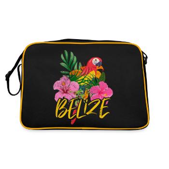 Belize - Sac Retro - noir/or - Dos