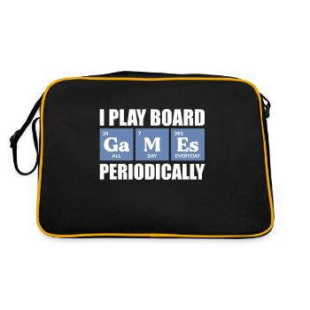 Board Game Board Games Game Night Games Gift - Retro Bag - black/gold - Back