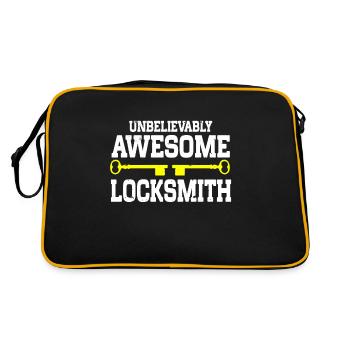 Serrurier Crochetage Crocheteur - Sac Retro - noir/or - Dos