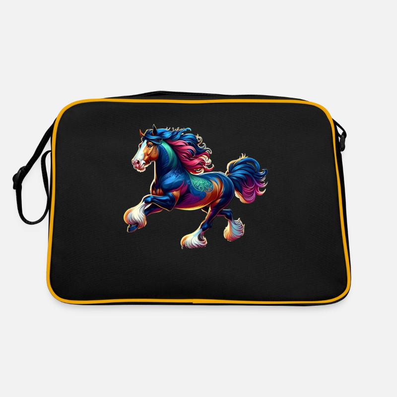 Cheval Shire Pferd Sac Retro