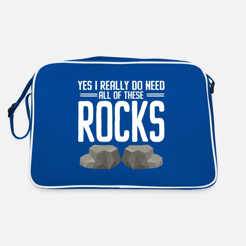 Collectionneur de roches Géologue Géologue Sac Retro