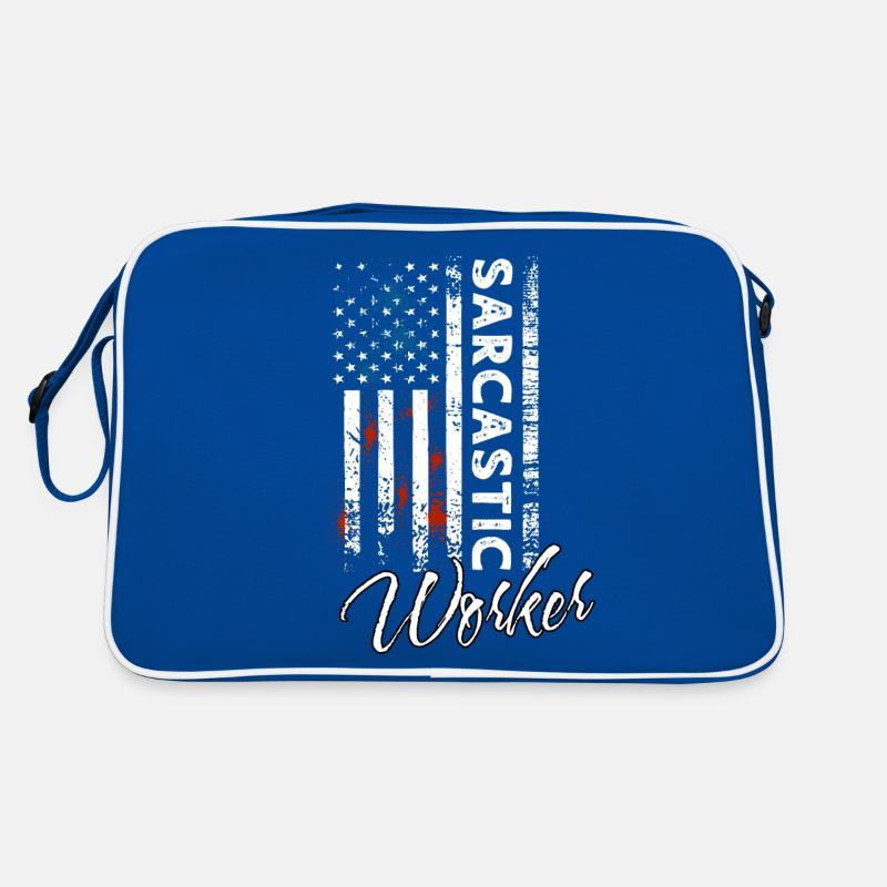 Ouvrier sarcastique Sac Retro