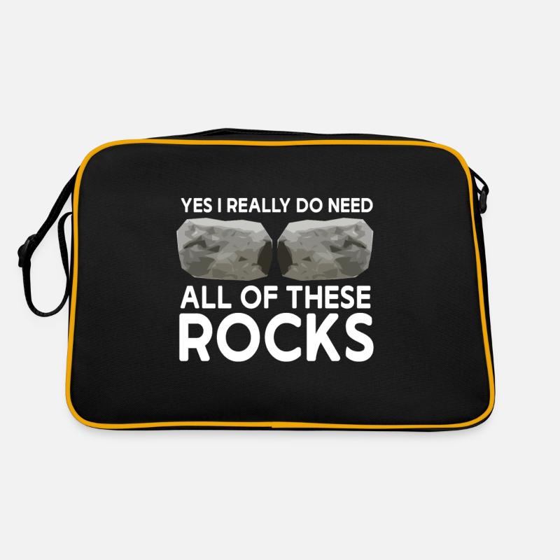 Collectionneur de roches Géologue Géologue Sac Retro