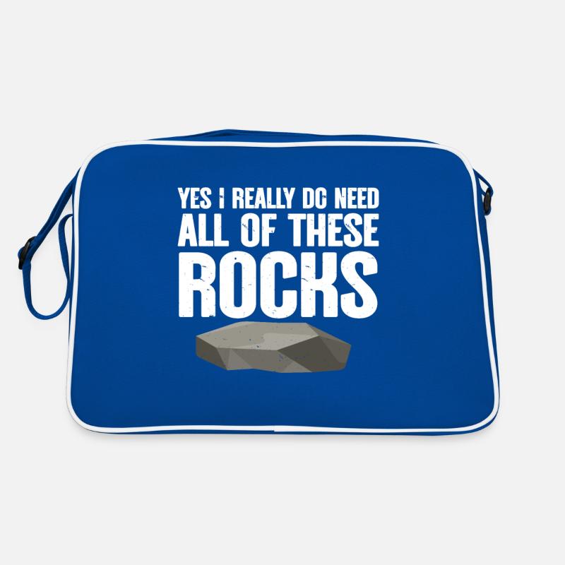 Collectionneur de roches Géologue Géologue Sac Retro
