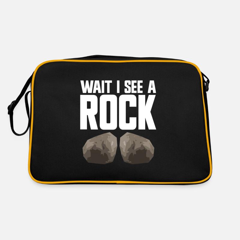 Collectionneur de roches Géologue Géologue Sac Retro