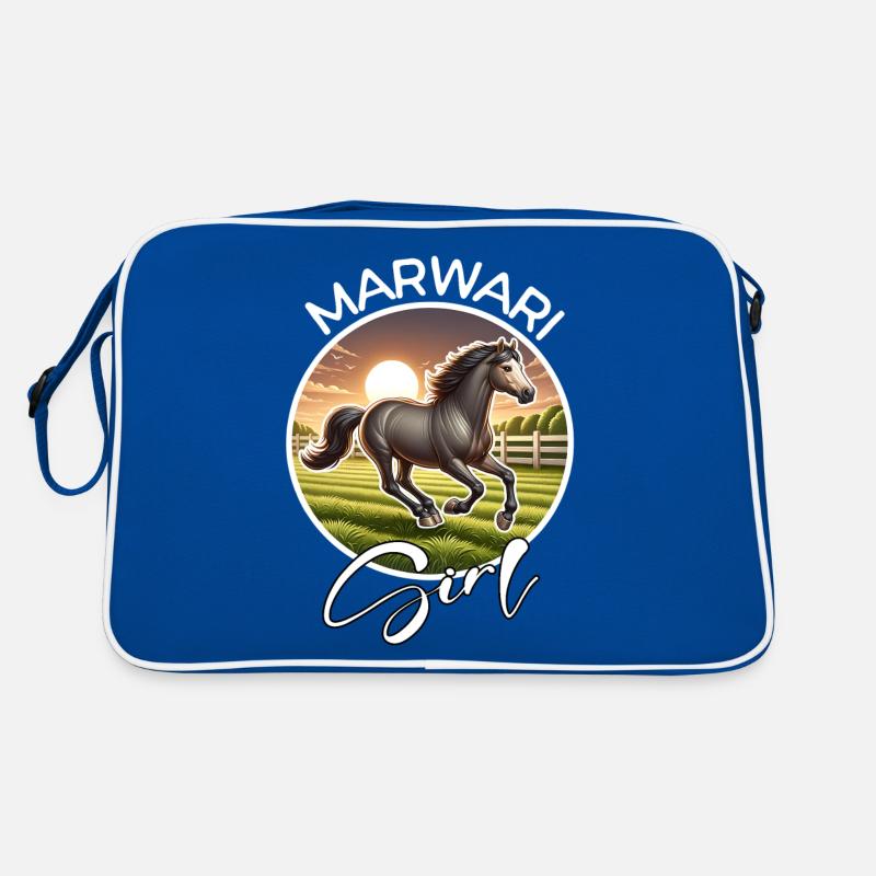 Ich Liebe Marwari Spruch Retro Tasche