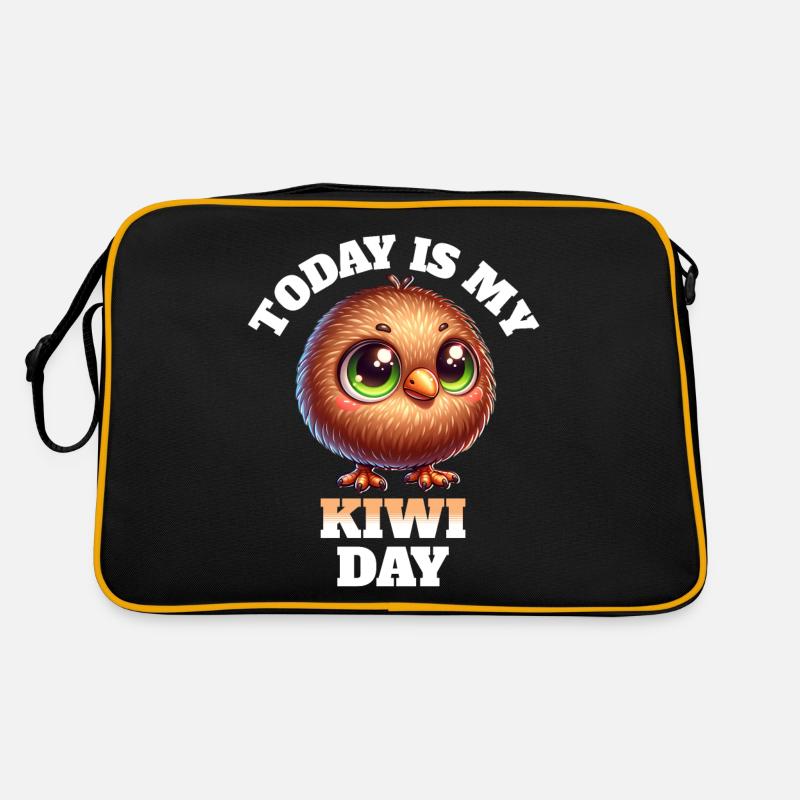 Kiwi Vogel Kiwi Oiseau Sac Retro
