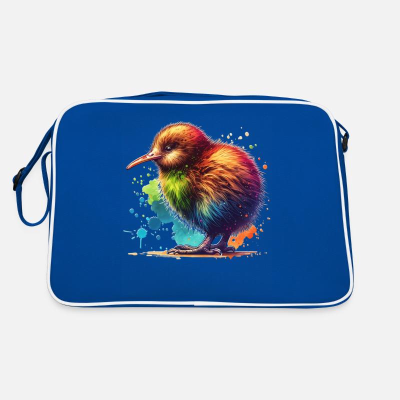Kiwi Bird Retro Bag