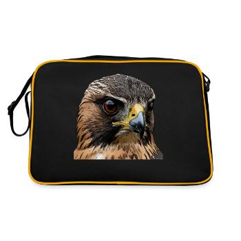 Falcons - Sac Retro - noir/or - Dos