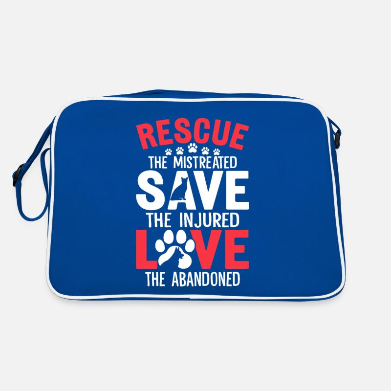 Sauver les maltraités Sauver les blessés Aimer Le Sac Retro