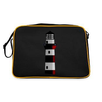 Phare - Sac Retro - noir/or - Dos