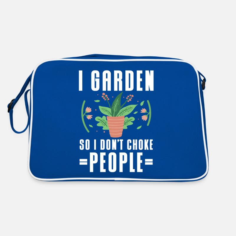 Plants Gardening Gardener Retro Bag