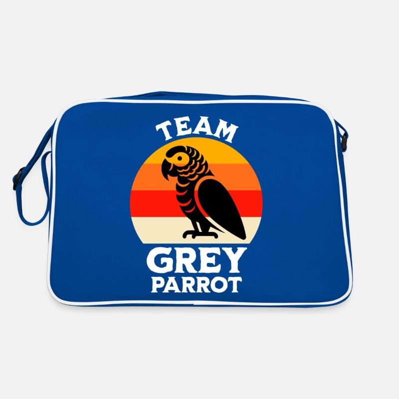 Team Graupapagei Retro Tasche