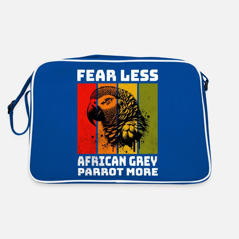 Grey Parrot Graupapagei Retro Bag