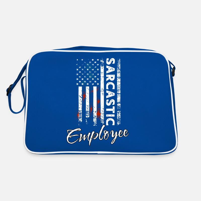 Sarcastic Employee Retro Bag