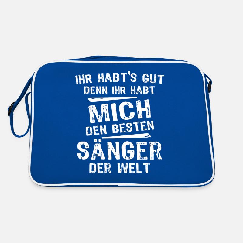 Sänger Retro Tasche