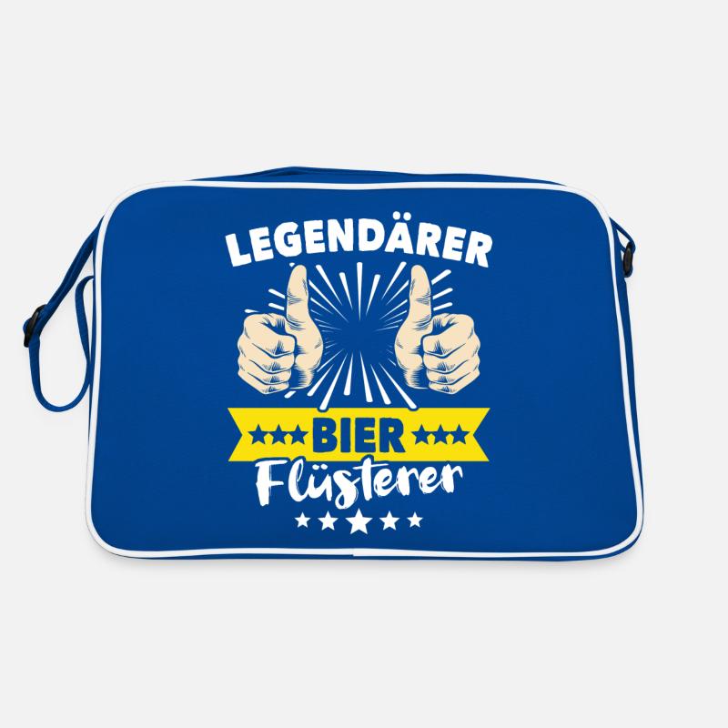 Bier Sprüche Retro Tasche