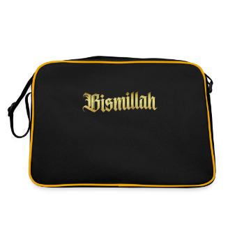 Musulman - Sac Retro - noir/or - Dos