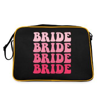 Spinster - Retro Bag - black/gold - Back
