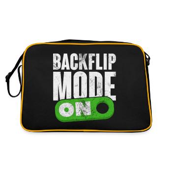 Backflip - Retro Bag - black/gold - Back