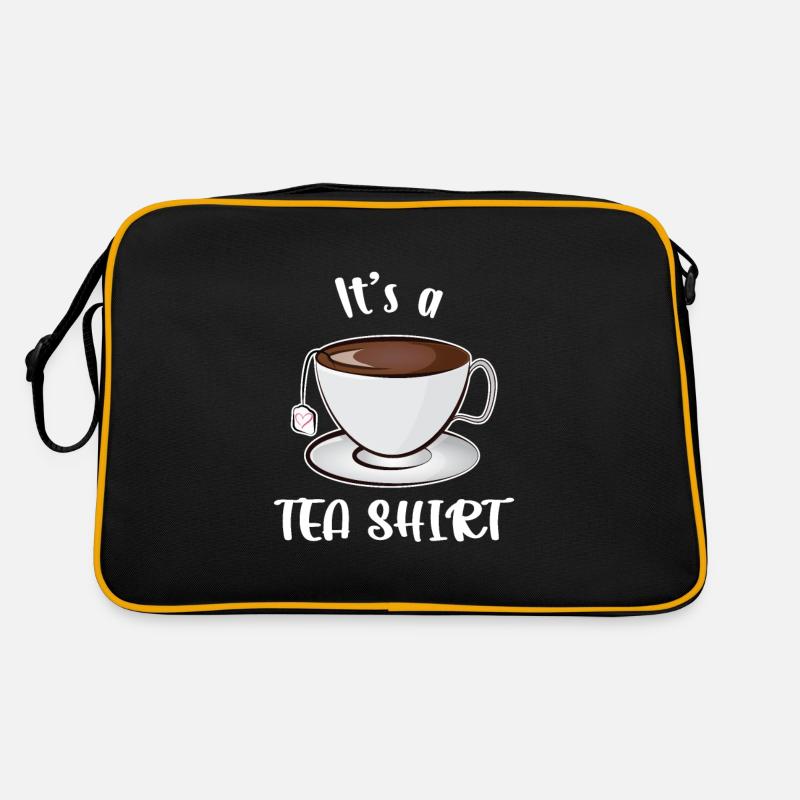 Es ist ein Tee-Shirt Retro Tasche