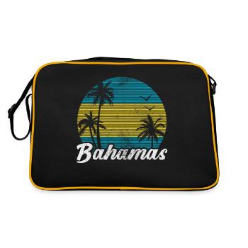 Bahamas - Sac Retro - noir/or - Dos