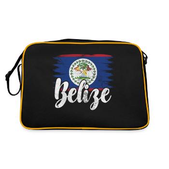 Belize - Sac Retro - noir/or - Dos