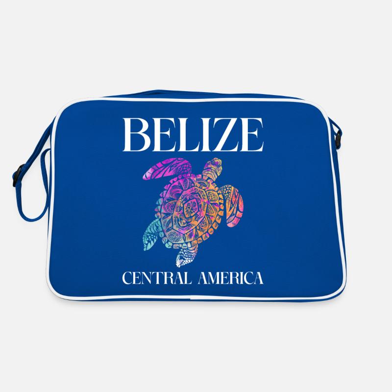 Belize Latino Belizer Belizerin Maya Geschenk Retro Tasche