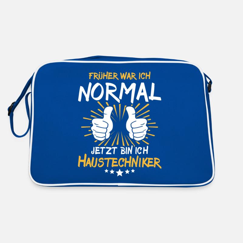 House Technician Saying Retro Bag