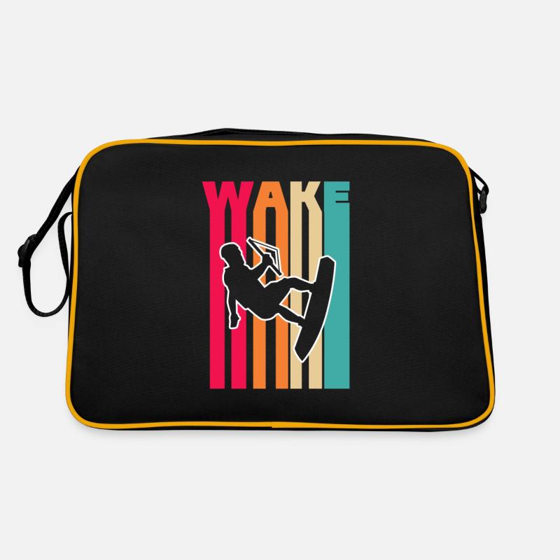Wakeboard Wakeboarder Wakeboarding Gift Retro Bag