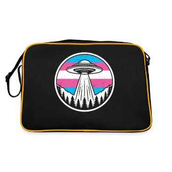Étranger - Sac Retro - noir/or - Dos
