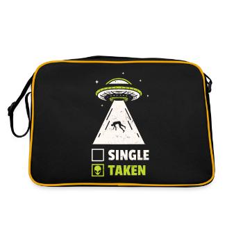 Étranger - Sac Retro - noir/or - Dos