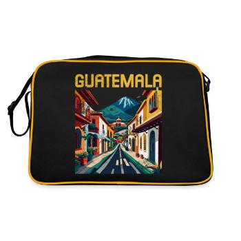 Guatemala - Sac Retro - noir/or - Dos