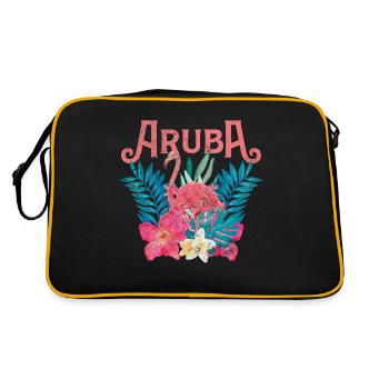 Aruba - Sac Retro - noir/or - Dos