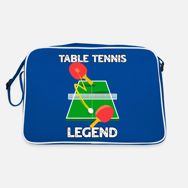 Légende du tennis de table Sac Retro