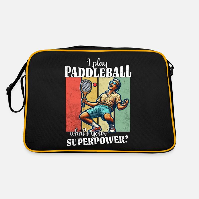 Drôle de dicton de paddleball Sac Retro