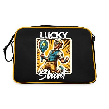 Paddleball Player - Retro Bag - black/gold - Back
