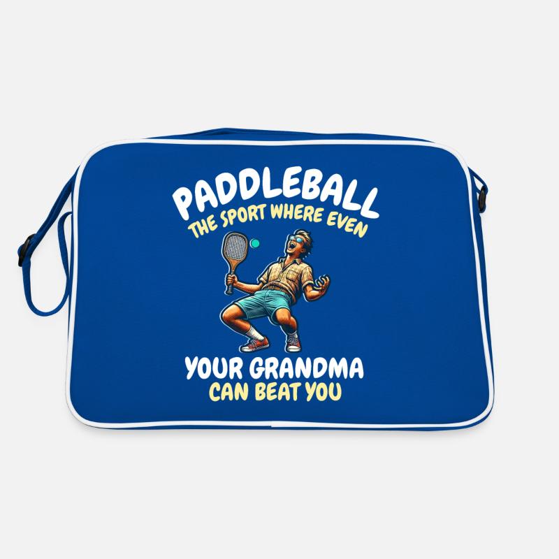 Drôle de dicton de paddleball Sac Retro