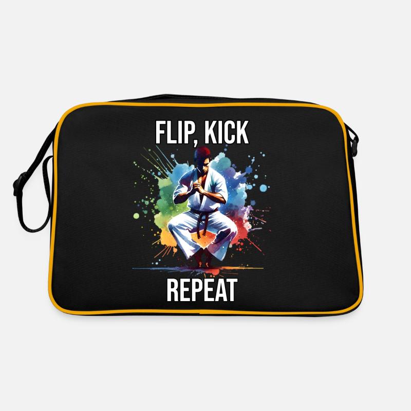 Funny Capoeira Saying Retro Bag
