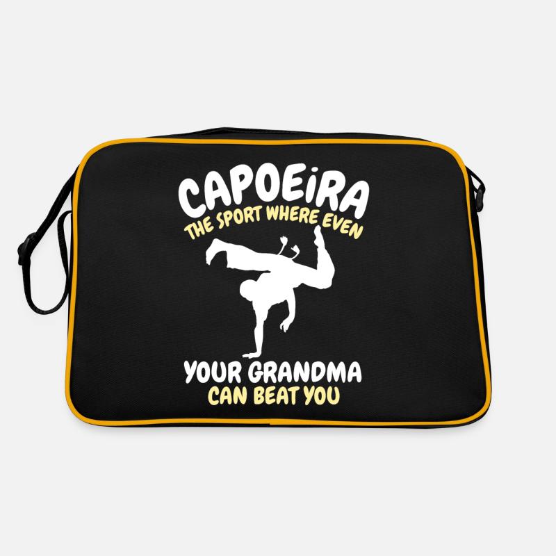 Capoeira Sayings Retro Bag