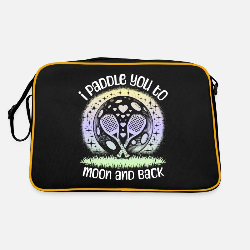 Paddleball Sprüche Retro Tasche