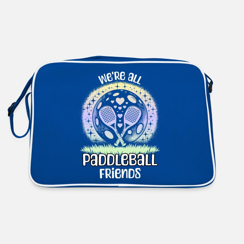 Paddleball Sprüche Retro Tasche