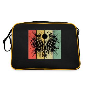 Paddleball Retro - Retro Bag - black/gold - Back